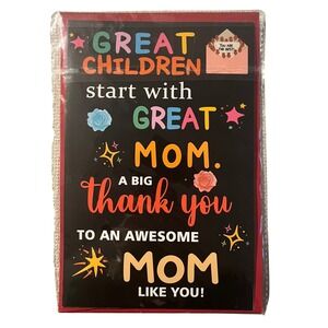 Greeting Card For‎ Mom Thank You Awesome Mother Day Birthday